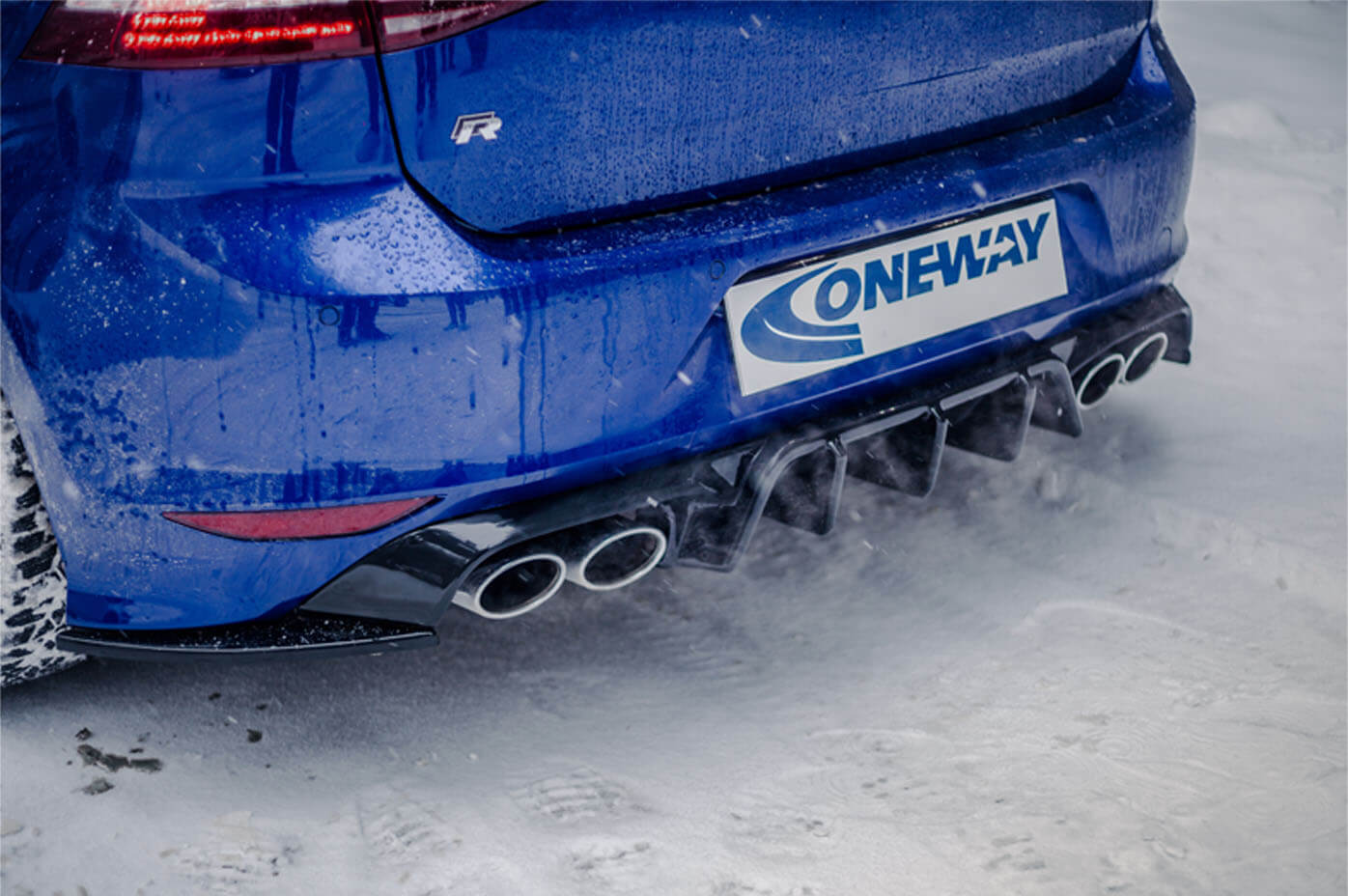 Oneway Heckspoiler VW Golf MK 7 R 2013-2016 V3