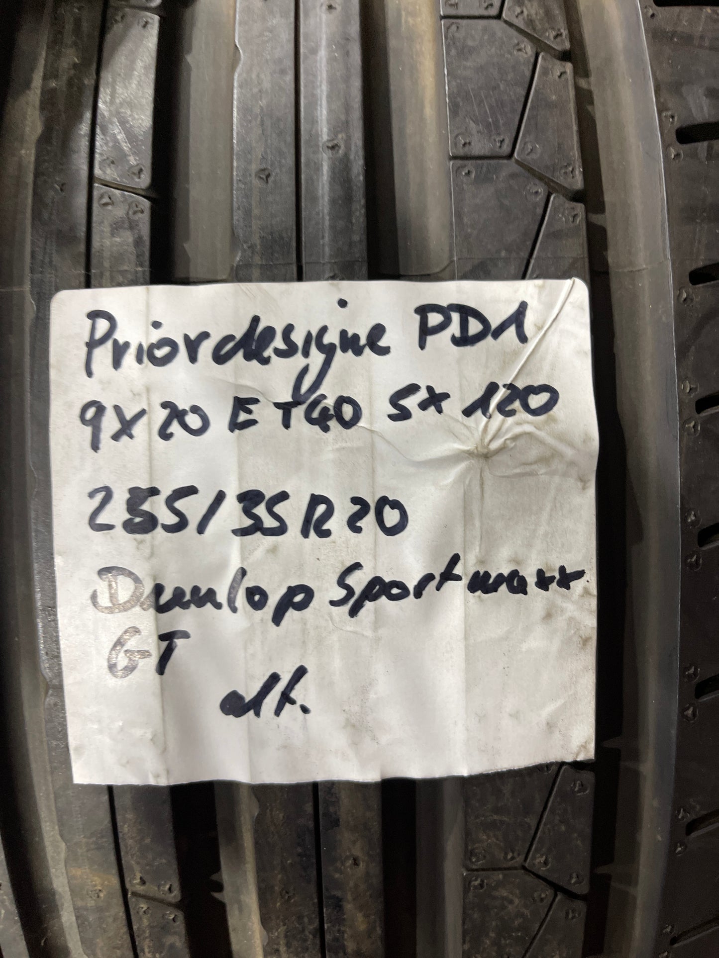 Prior Design PD1 9x20 ET40 5x120 Felge Ersatzrad