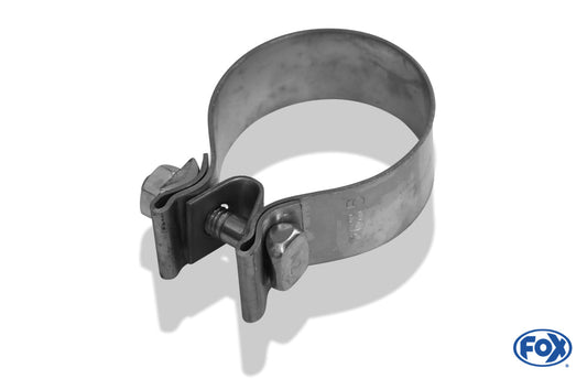 Audi 80/90 - Typ 89, B3, B4 - Limousine/ Coupe/ Cabrio Adapter für ESD AU011122-xxx auf FOX Mittelschalldämpfer (AU011000-MSD)