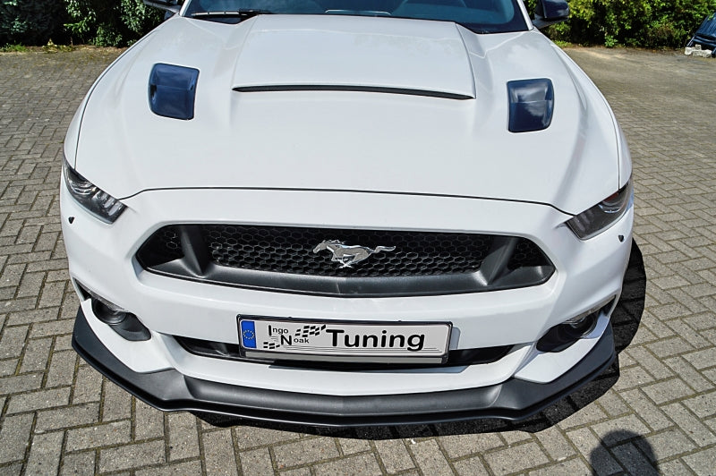 CUP Frontspoilerlippe ABS Ford Mustang ab Bj.: 2014 - Schwarz Glanz