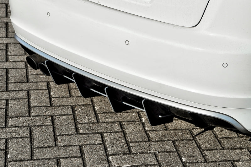 Gefräster Heckansatz Audi RS3, 8PA Bj.: 2011-2012 Schwarz Matt