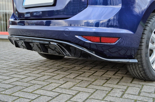 Heckdiffusor ABS Volkswagen Touran Typ 5T ab Bj.: 2015- Carbon