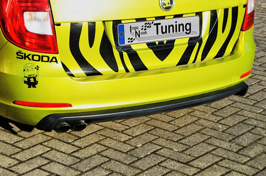 Heckdiffusor Einsatz ABS Skoda Superb 2, 3T Bj.: 2008-2013 Carbon