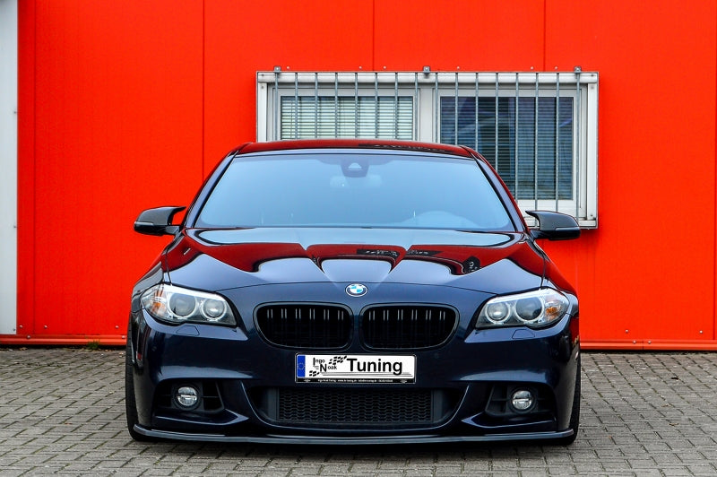 CUP Frontspoilerlippe ABS BMW 5er F10 + F11 Bj.: 2013-2015 Schwarz Matt
