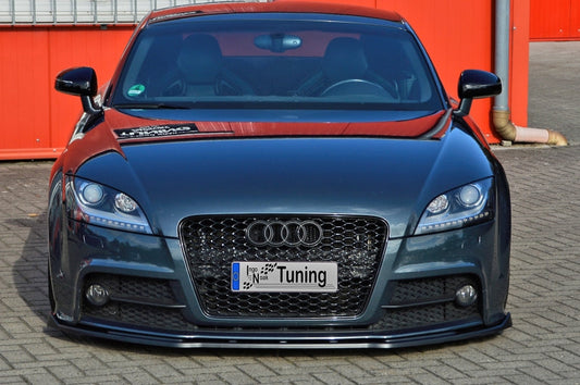 CUP Frontspoilerlippe ABS Audi TT 8J Ab Bj.: 2009- Schwarz Matt