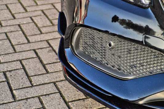 Racing Flaps Mercedes Benz A-Klasse AMG-Line, W176 MOPF Schwarz Matt