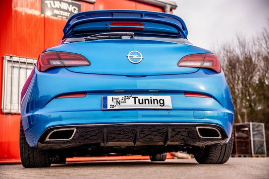 Heckdiffusor ABS Opel Astra J OPC ab Bj.: 2012- Carbon