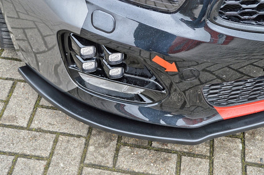 CUP Frontspoilerlippe ABS Kia Ceed GT-Line Bj.:2013-2018 Schwarz Glanz