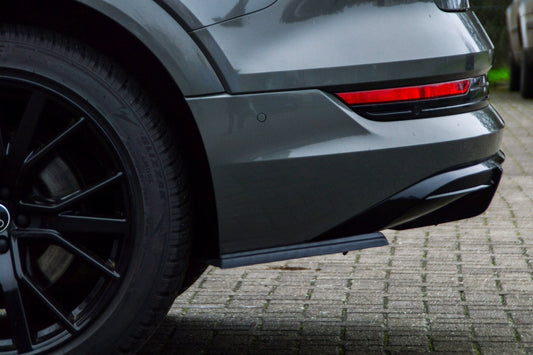 Heckansatz Seitenteile ABS Audi e-tron Quattro ab Bj.:2018 - Carbon