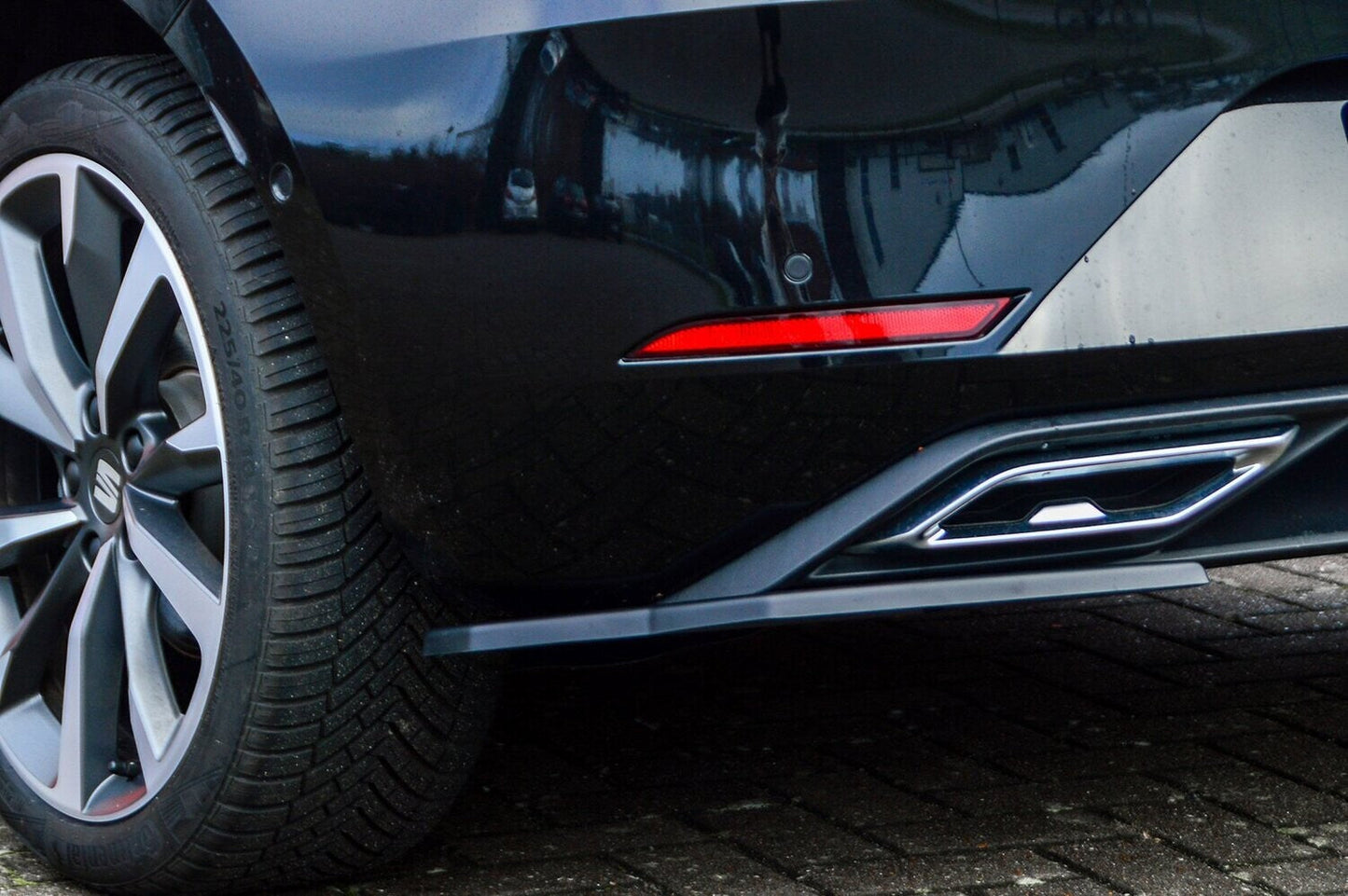 Heckansatz Seitenteile ABS Seat Leon 4 ( KL) ab Bj.: 2020- Carbon