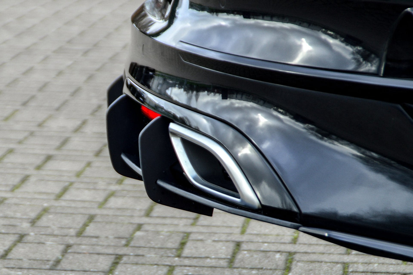 Gefräster Heckansatz Kia Pro Ceed GT-Line Bj.:2018-2021 Schwarz Matt