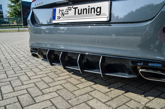 Gefräster Heckansatz Kia Ceed GT Ab Bj.:2018- Schwarz Matt