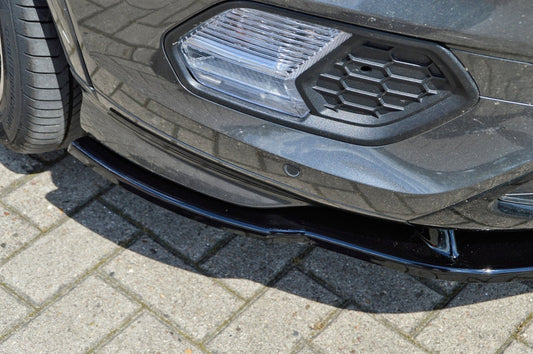 CUP Frontspoilerlippe ABS Ford Kuga DM2 ab Bj.: 2016- Schwarz Matt