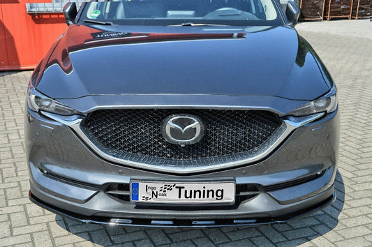 CUP Frontspoilerlippe ABS Mazda CX-5 KF ab Bj.: 2017- Schwarz Glanz