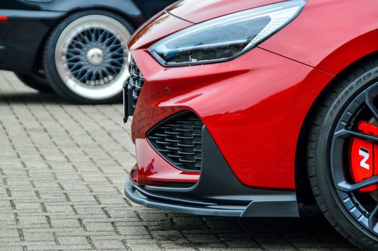CUP Frontspoilerlippe ABS mit Flaps Hyundai i30 N-Line Kombi Carbon