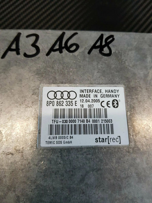 Audi A3 A4 A6 Interface Bluetooth Steuergerät Telefon 8P0862335E