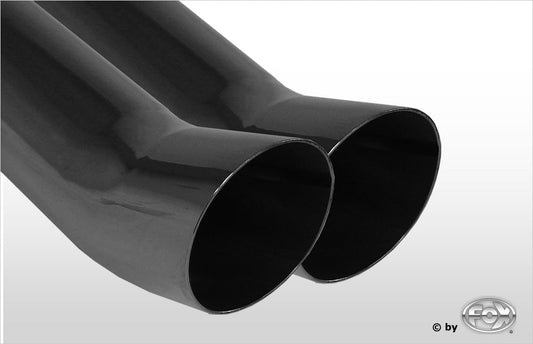 VW Golf III Endschalldämpfer - 2x76 Typ 18