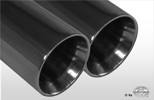 Mercedes CLA - C117/ X117 Frontantrieb Endschalldämpfer quer Ausgang rechts/links - 2x80 Typ 24 rechts/links