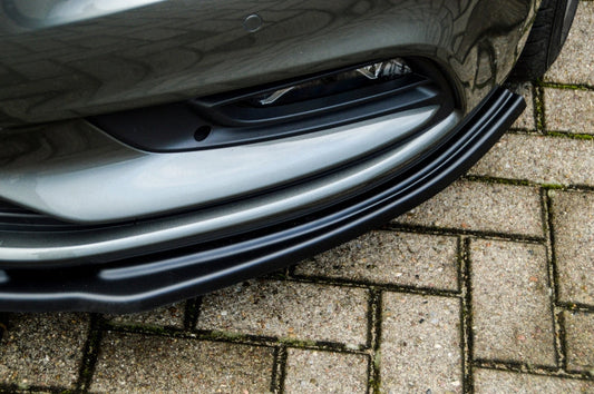 CUP Frontspoilerlippe ABS Opel Astra K, Sports Tourer Schwarz Glanz