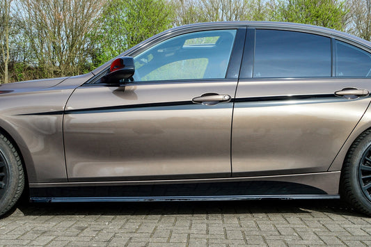 CUP Seitenschweller BMW 3er F30/ F31 Bj.: 2011 - 2015 Schwarz Matt