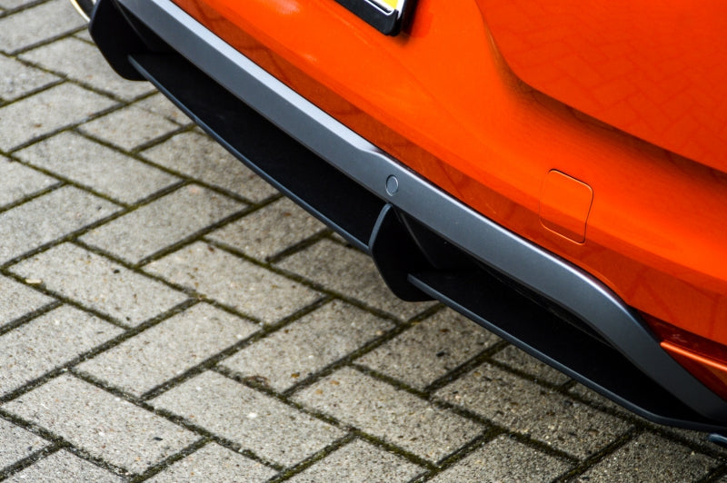 Gefräster Heckansatz Renault Clio 5, R.S.-Line ab Bj.: 2019- Schwarz Matt