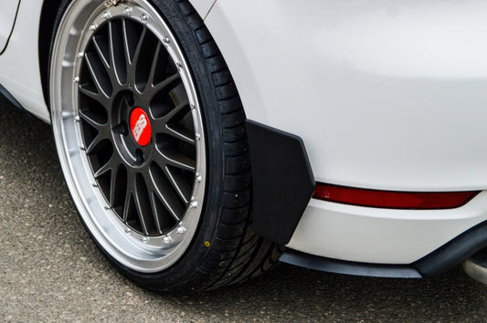 Hintere Seiten Flaps/Flicks Volkswagen Golf 6, 1K Bj.: 2008-2013 Schwarz Matt