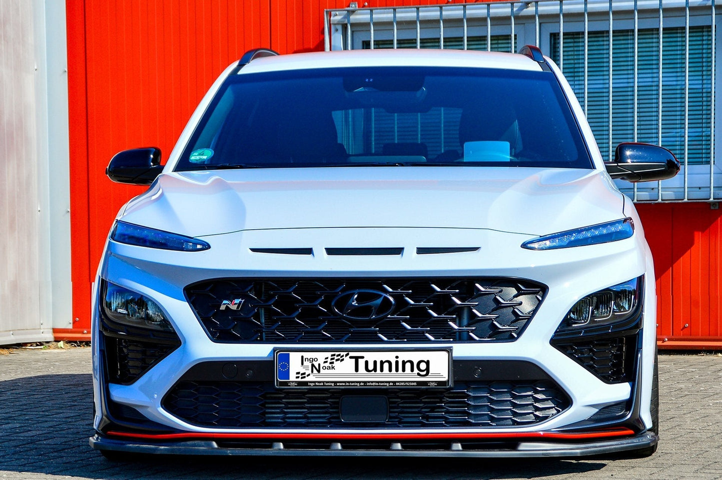 CUP Frontspoilerlippe ABS Hyundai Kona N ab Bj.: 2020- Carbon