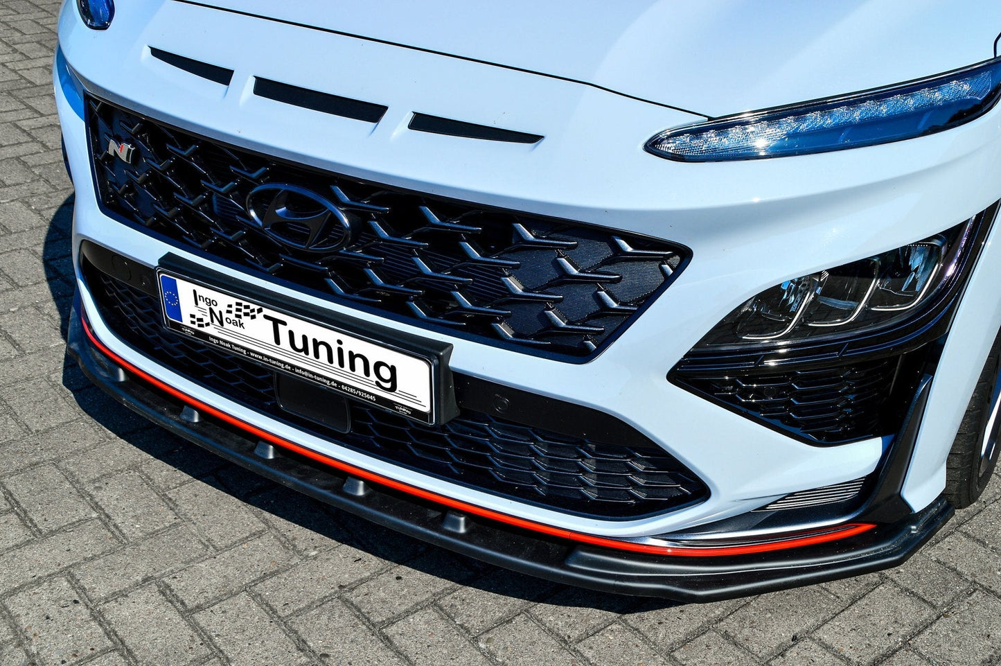 CUP Frontspoilerlippe ABS Hyundai Kona N ab Bj.: 2020- Carbon