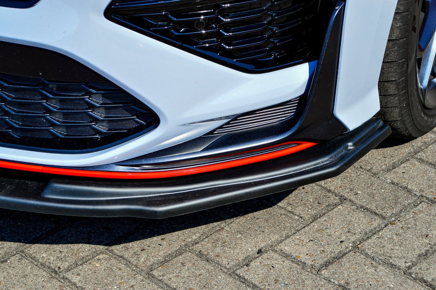CUP Frontspoilerlippe ABS Hyundai Kona N ab Bj.: 2020- Carbon