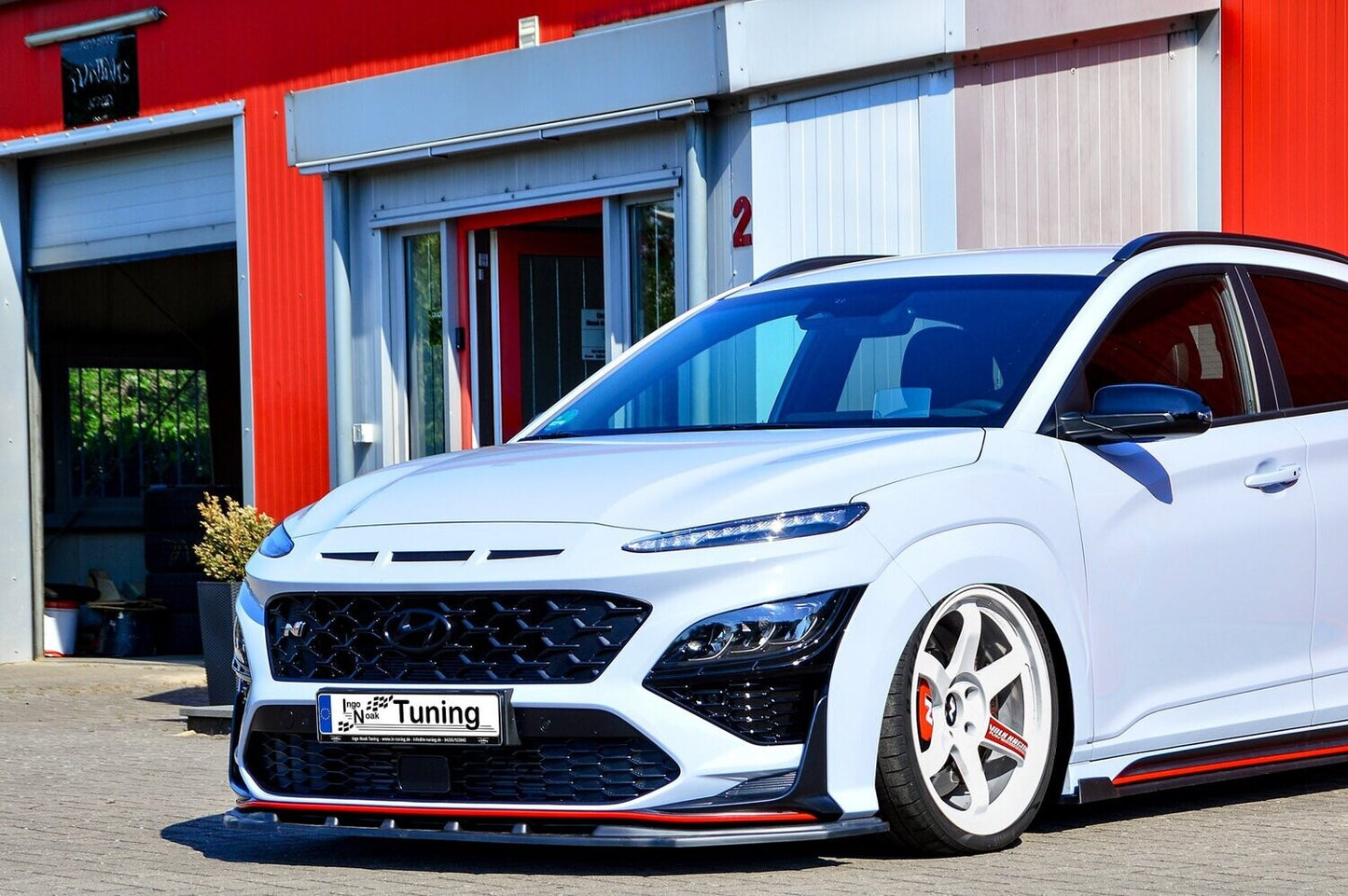 CUP Frontspoilerlippe ABS Hyundai Kona N ab Bj.: 2020- Carbon