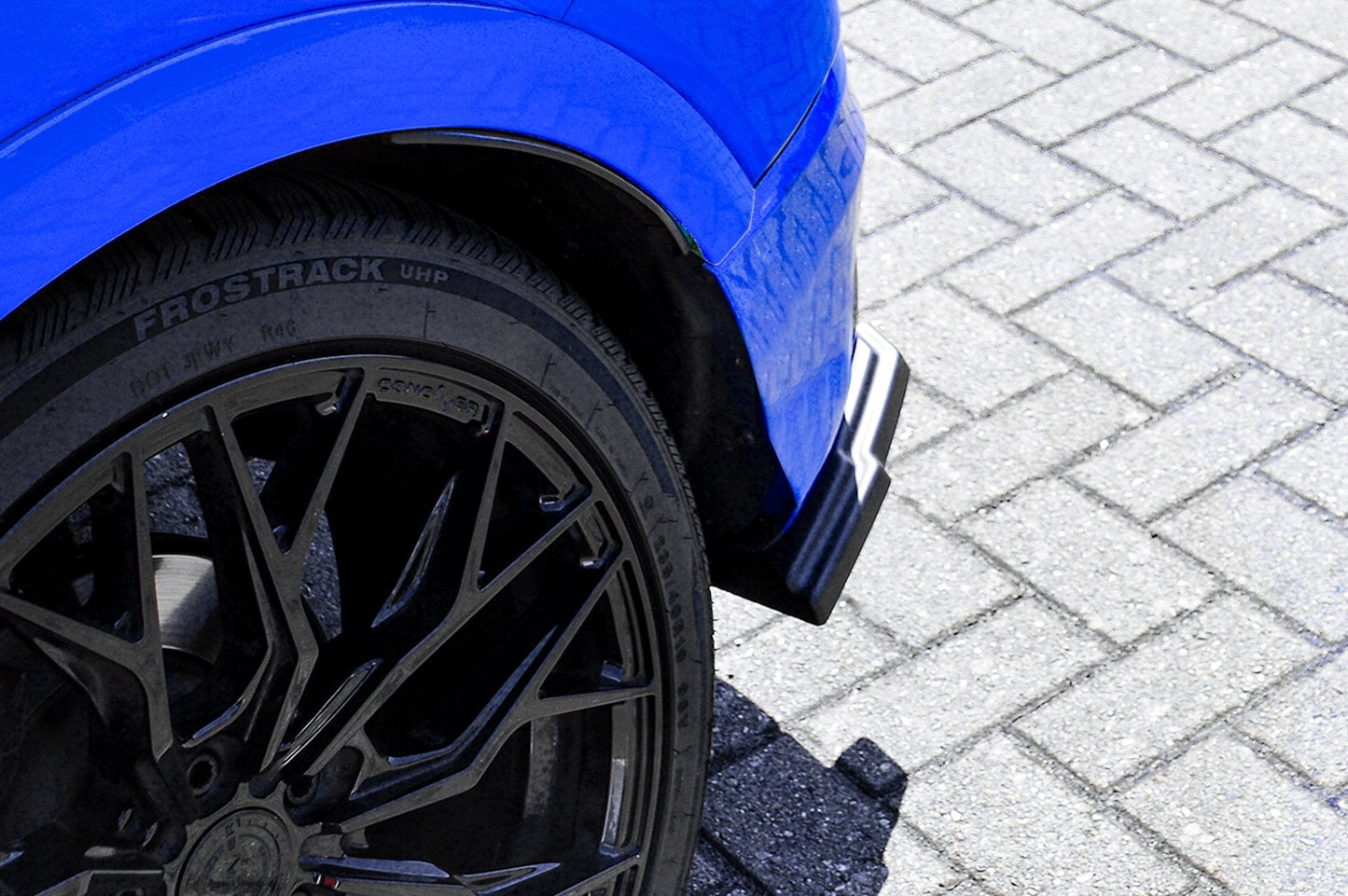 Heckansatz Seitenteile ABS Audi Q2 GA, MK1 Sport Bj.: 2016-2020 Schwarz Glanz