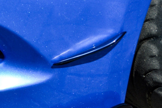 Racing Flaps Renault Clio 3, RS Phase 2 Bj.: 2008-2014 Schwarz Matt