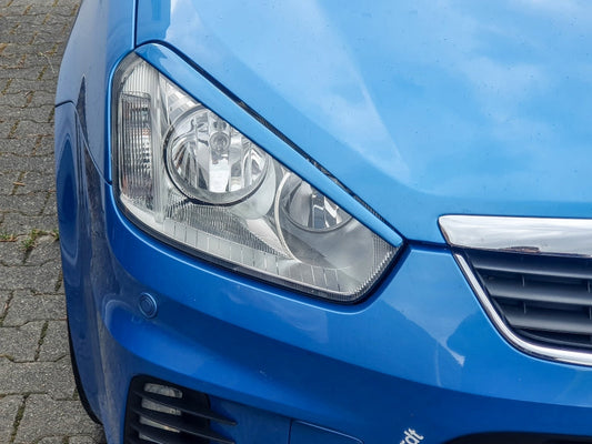 Scheinwerferblenden Ford C-Max, C214 Bj.: 2007-2010 Schwarz Matt