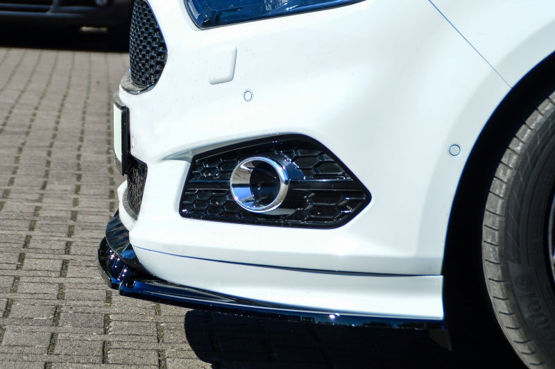 CUP Frontspoilerlippe ABS Ford S-Max 2 Bj.: 2015-2019 Schwarz Glanz