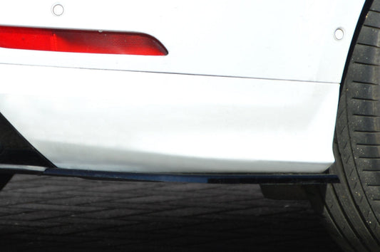 Heckansatz Seitenteile ABS Ford S-Max 2 Bj.: 2015-2019 Schwarz Glanz