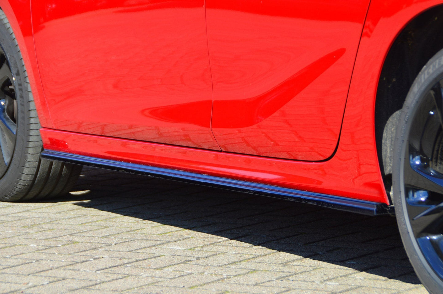 Seitenschwellersatz ABS Opel Corsa F ab Bj.: 2019- Carbon