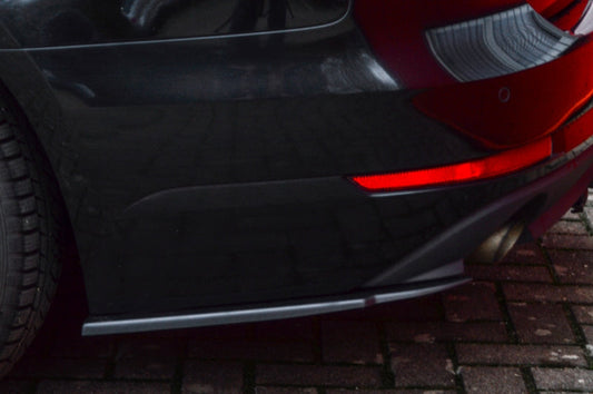 Heckansatz Seitenteile ABS Audi A4 B9 ab Bj.:2015- Schwarz Matt