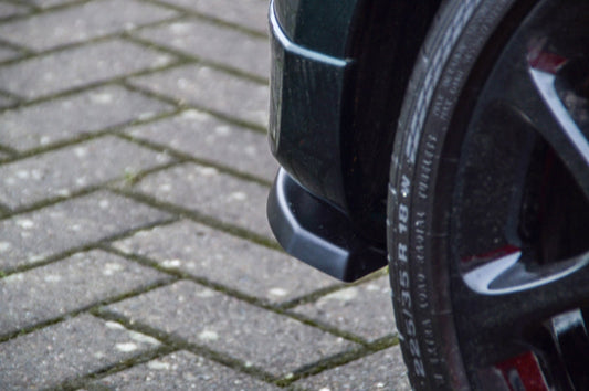 Heckansatz Seitenteile ABS Opel Adam S, + OPC Line ab Bj.: 2015- Schwarz Matt