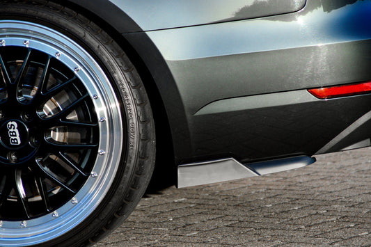 Heckansatz Seitenteile ABS Audi A4 B9 Bj.:2015-2019 Schwarz Matt