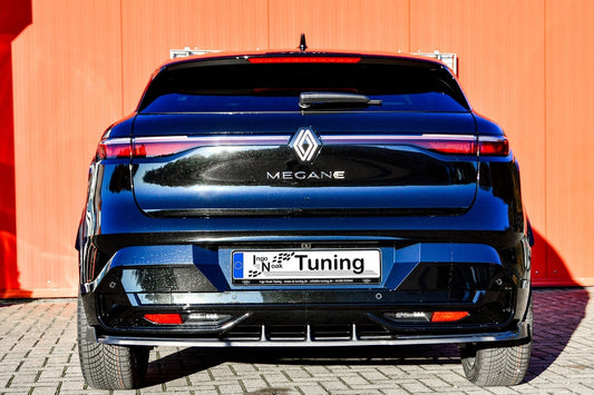Heckdiffusor ABS Renault Megane E-Tech Elektric, Typ: RCB Schwarz Glanz