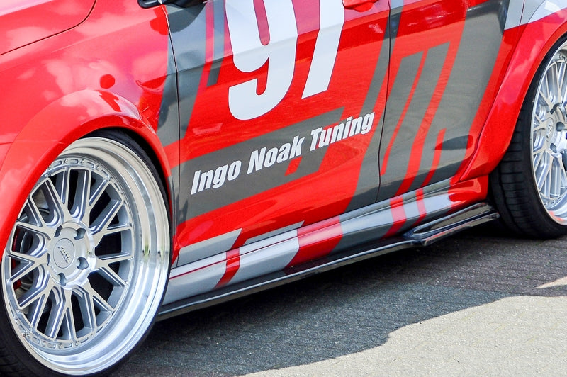 Seitenschwellersatz RLD Volkswagen Golf 7 GTI + GTD Typ AU Schwarz Matt