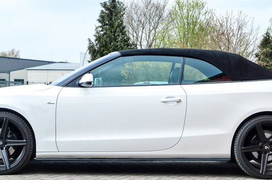 CUP Seitenschwellersatz Audi A5 / B8 Bj.:2005-2011 Schwarz Matt