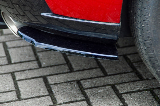 Heckansatz Seitenteile ABS Mazda 3, BP ab Bj.: 2018- Schwarz Matt