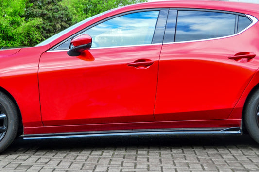 CUP 3 Seitenschweller Mazda 3, BP ab Bj.: 2018- Carbon