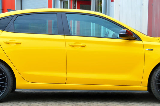 CUP Seitenschwellersatz ABS Hyundai i30 Fastback N-Line Schwarz Matt