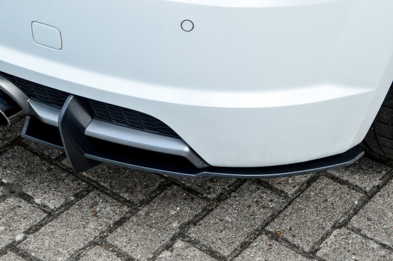 Gefräster Heckansatz Audi TT 8S, S-Line Bj.: 2014-09/2018 Schwarz Matt