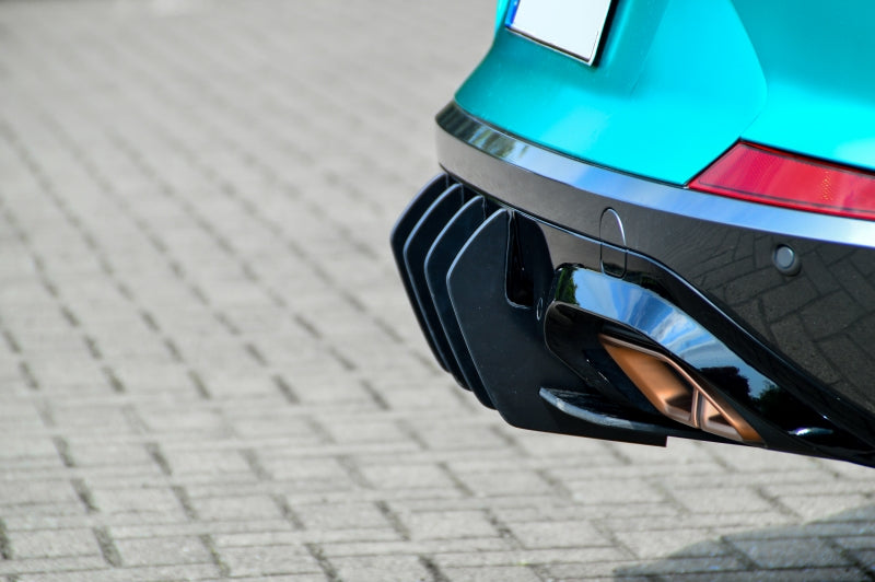 Gefräster Heckansatz Cupra Formentor ab Bj.: 2020- Schwarz Matt