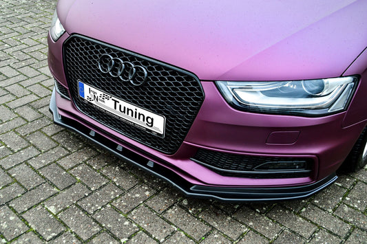 CUP Frontspoilerlippe ABS Audi A4 / B8 Facelift S-Line S4 B8 Carbon