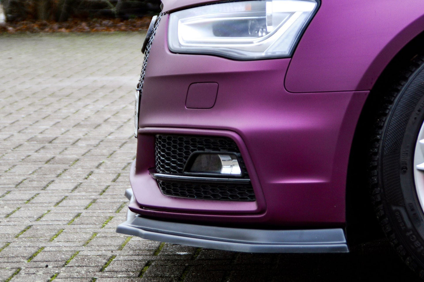 CUP Frontspoilerlippe ABS Audi S4, B8 Bj.:2011-2015 Carbon