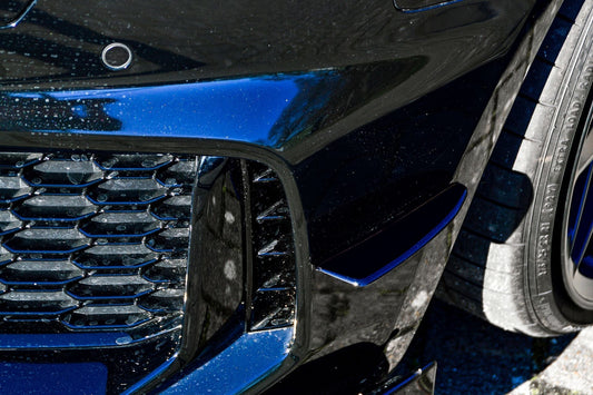 Seitenflaps ABS Audi RS5 B9, F5 Bj.: 2017-2020 Schwarz Matt